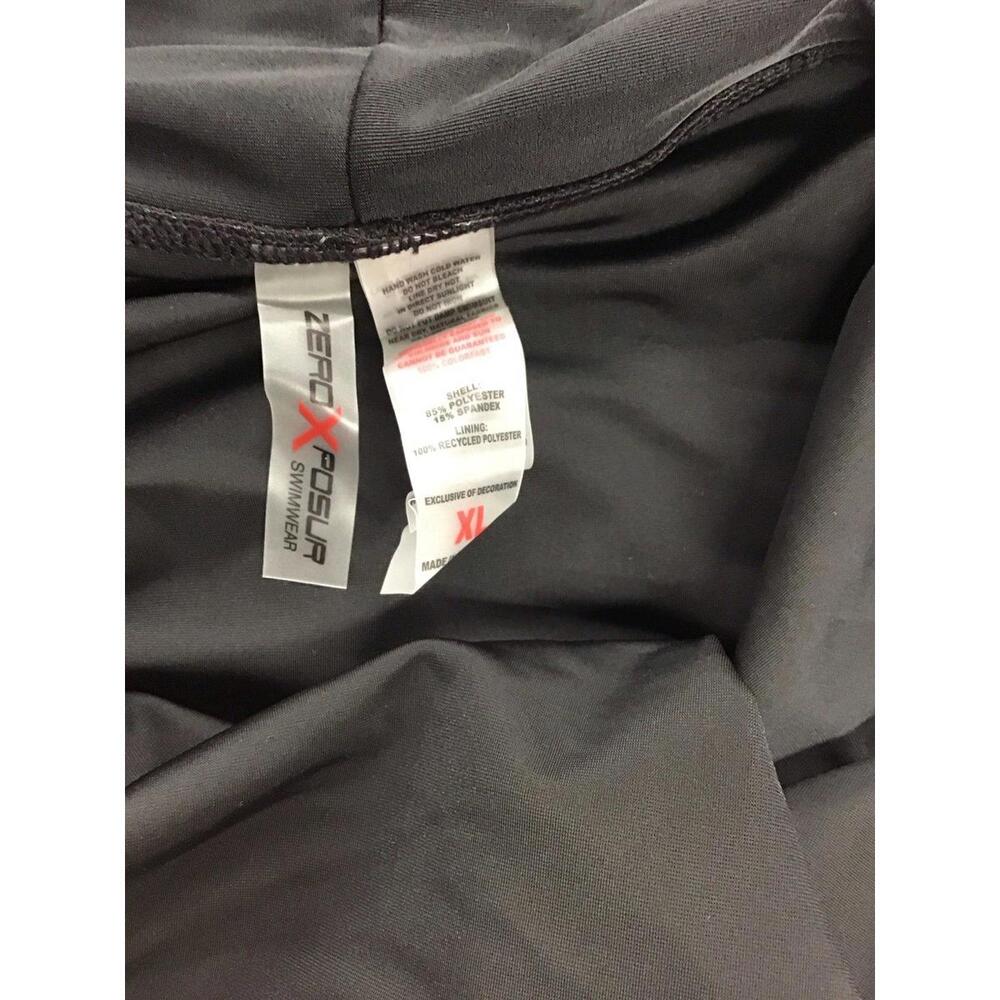 Zeroxposur sun smart swing skirtini black size XL upf 30 swim skirt - Picture 5 of 5